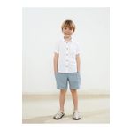 LC Waikiki LCW Kids Beli Lastikli Erkek Çocuk Cepli Keten Şort (S5)