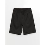 LC Waikiki Lcw Kids Beli Lastikli Erkek Çocuk Şort - 8 - 9 Yaş - Black
