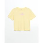 LC Waikiki Lcw Kids Bisiklet Yaka Kız Çocuk Tişört - 9 - 10 Yaş - Dropsuz - Pastel