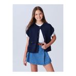 LC Waikiki LCW Kids Bisiklet Yaka Kız Çocuk Triko Yelek