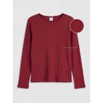 LC Waikiki Lcw Kids Bordo Bisiklet Yaka Kız Çocuk Tişört - 8 - 9 Yaş