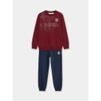 LC Waikiki Lcw Kids Bordo Fc Barcelona Baskılı Erkek Çocuk Eşofman Takımı - 10 - 11 Yaş