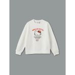 LC Waikiki Lcw Kids Ekru Bisiklet Yaka Hello Kitty Baskılı Kız Çocuk Kalın Sweatshirt - 9 - 10 Yaş