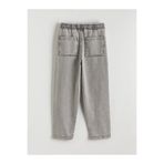 LC Waikiki LCW Kids Gri Barrel Fit Erkek Çocuk Jean Pantolon