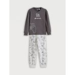 LC Waikiki Lcw Kids Gri Playstation Baskılı Erkek Çocuk Pijama Takımı - 7 - 8 Yaş