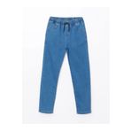 LC Waikiki LCW Kids İndigo Beli Lastikli Erkek Çocuk Jean Pantolon