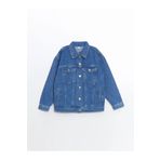 LC Waikiki LCW Kids İndigo Kız Çocuk Jean Ceket