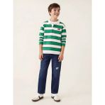 LC Waikiki Lcw Kids Indigo Yırtık Detaylı Erkek Çocuk Jean Pantolon