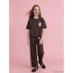LC Waikiki Lcw Kids Kahverengi Capyfun Baskılı Kız Çocuk Eşofman Altı - 9 - 10 Yaş
