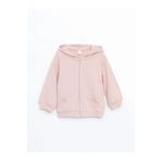 LC Waikiki LCW Kids Kapüşonlu Fermuarlı Kız Çocuk Sweatshirt