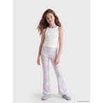 LC Waikiki Lcw Kids Karışık Batik Desenli Kız Çocuk Ispanyol Paça Tayt - 11 - 12 Yaş