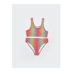 LC Waikiki LCW Kids Karişik Hızlı Kuruyan UV Korumalı Kız Çocuk Bikini