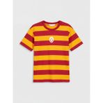 LC Waikiki Lcw Kids Kırmızı Bisiklet Yaka Galatasaray Baskılı Erkek Çocuk Tişört - 11 - 12 Yaş