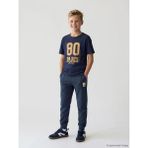 LC Waikiki Lcw Kids Lacivert Paris Baskılı Erkek Çocuk Eşofman Altı - 11 - 12 Yaş