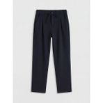 LC Waikiki Lcw Kids Lacivert Regular Fit Erkek Çocuk Pileli Pantolon - 10 - 11 Yaş
