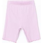 LC Waikiki Lcw Kids Lila Beli Lastikli Kız Çocuk Midi Tayt - 1 - 2 Yaş