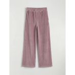 LC Waikiki Lcw Kids Lila Geniş Paça Kadife Kız Çocuk Eşofman Altı - 7 - 8 Yaş