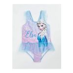LC Waikiki LCW Kids Mavi Elsa Baskılı Kız Çocuk Mayo