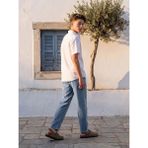 LC Waikiki Lcw Kids Mavi Erkek Çocuk Keten Karışımlı Pantolon - 12 - 13 Yaş