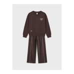 LC Waikiki LCW Kids Mürdüm Bisiklet Yaka Kız Çocuk Kalın Sweatshirt Ve Eşofman Altı