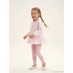 LC Waikiki Lcw Kids Pembe Beli Lastikli Kız Çocuk Tayt - 1 - 2 Yaş