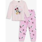 LC Waikiki Lcw Kids Pembe Bisiklet Yaka Minnie Mouse Baskılı Kız Çocuk Pijama Takım T T - 2 - 3 Yaş - 0P - Pembe
