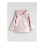 LC Waikiki LCW Kids Pembe Kapüşonlu Kız Çocuk Mont