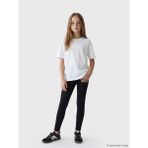 LC Waikiki Lcw Kids Siyah Beli Lastikli Kız Çocuk Tayt - 10 - 11 Yaş