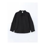 LC Waikiki Lcw Kids Siyah Uzun Kollu Basic Erkek Çocuk Gömlek