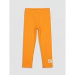 LC Waikiki Lcw Kids Turuncu Etiket Detaylı Kız Çocuk Tayt - 9 - 10 Yaş