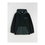 LC Waikiki LCW Kids Yeşil Kapüşonlu Erkek Çocuk Polar Fermuarlı Sweatshirt W59644Z4