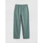 LC Waikiki Lcw Kids Yeşil Pileli Gabardin Erkek Çocuk Pantolon - 12 - 13 Yaş