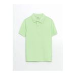 LC Waikiki LCW Kids Yeşil Polo Yaka Erkek Çocuk Tişört