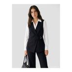 LC Waikiki LCW Modest Kruvaze Yaka Kadın Klasik Yelek