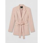 LC Waikiki Lcw Modest Pembe Beli Kuşaklı Kadın Blazer Ceket - 42
