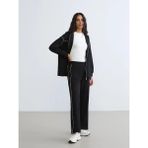LC Waikiki Lcw Modest Siyah Beli Lastikli Kadın Eşofman Altı - 2XL
