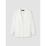LC Waikiki Lcw Vision Ekru Keten Karışımlı Kadın Blazer Ceket - 3XL