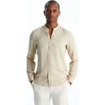 LC Waikiki Lcw Vision Regular Fit Uzun Kollu Erkek Gömlek - Bej