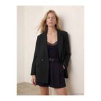 LC Waikiki LCW Vision Siyah Kruvaze Yaka Kadın Blazer Ceket