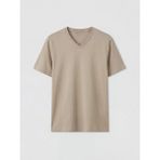 LC Waikiki Lcwaıkıkı Classic Bej V Yaka Penye Erkek Tişört - 2XL