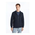LC Waikiki LCWAIKIKI Classic Kapüşonlu Uzun Kollu Erkek Fermuarlı Sweatshirt
