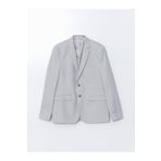 LC Waikiki LCWAIKIKI Formal Dar Kalıp Keten Karışımlı Erkek Blazer Ceket