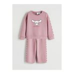 LC Waikiki Lila Cinnamoroll Baskılı Kız Çocuk Eşofman Takımı