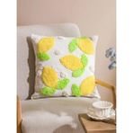 LC Waikiki Limon Nakışlı Kırlent Kılıfı 45X45 cm (S6) - Sarı