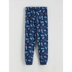 LC Waikiki Mavi Baskılı Erkek Çocuk Pijama Takımı - 11 - 12 Yaş
