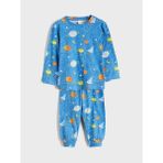 LC Waikiki Mavi Baskılı Erkek Çocuk Pijama Takımı - 3 - 4 Yaş