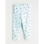 LC Waikiki Mavi Bisiklet Yaka Erkek Çocuk Pijama Takımı - 5 - 6 Yaş