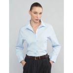 LC Waikiki Mavi Regular Fit Kadın Gömlek - 46