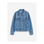 LC Waikiki Nevaa Collection İndigo Kız Çocuk Jean Ceket
