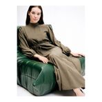LC Waikiki NEVAVM Farkıyla LCW Modest Hakim Yaka Pileli Elbise - S6KG28Z8-1F3